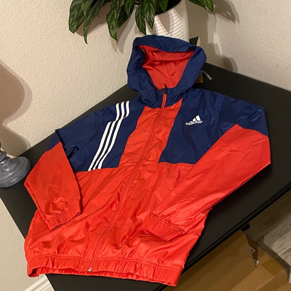 Adidas Hooded Rain Jacket